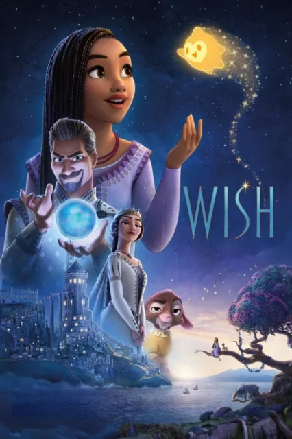 Poster-Film-Wish-2024-Poster-45X32Cm-Cinema-Disney